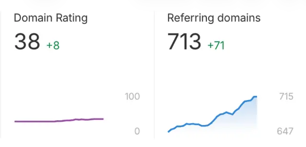 +8 Domain Rating & +71 Domenii Referitoare